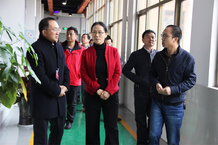 云南省科技厅领导莅临我校调研指导工作