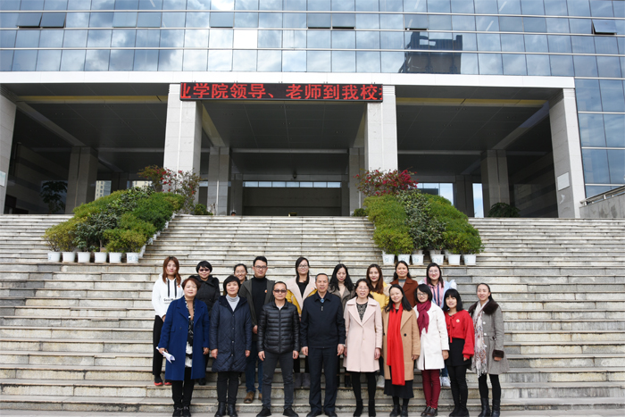 云南工程职业学院廖富荣副院长一行到我校参观交流