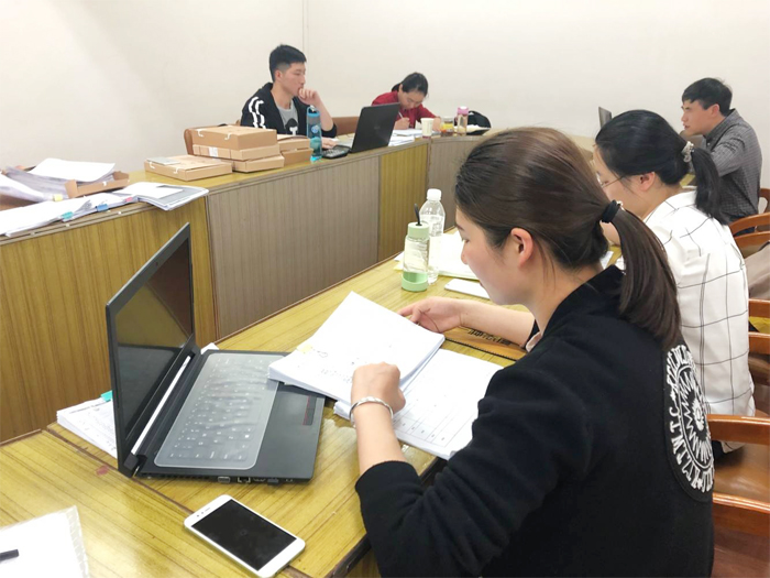 省财政厅、教育厅到我校检查教育经费专项工作