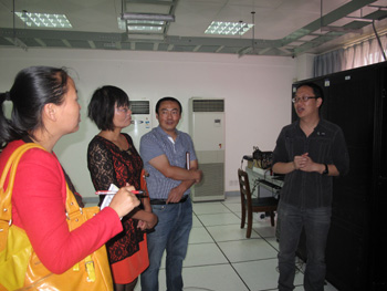 数字化校园项目组参观考察曲靖师范学院