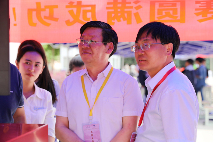 【2021年云南省职业院校技能大赛系列报道之七】曲靖市教育体育局领导到我校检查指导职业院校技能大赛工作